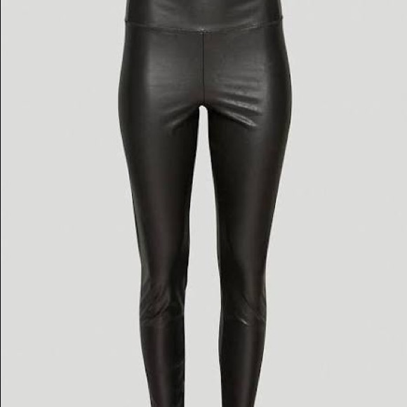 Aritzia / Wilfred - Vegan Leather Daria Pants - Picture 1 of 3